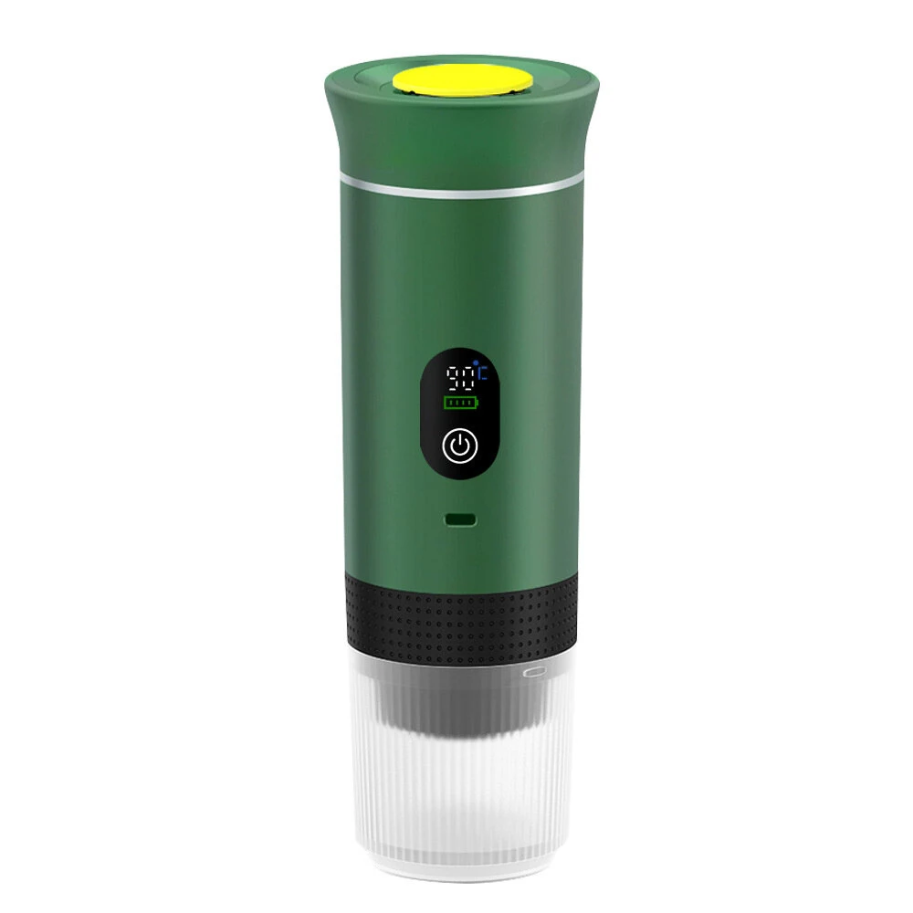 USB Intelligent Digital Display American Italian Capsule Extraction Coffee Machine Outdoor Portable Espresso Coffee Machine for Car Home Travel — view 4