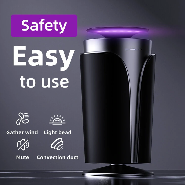 USB Plug-in Household Mosquito Killer Lamp PhySICS Quiet Safety Bug Zappers Guardian MosquitoTrap — view 2