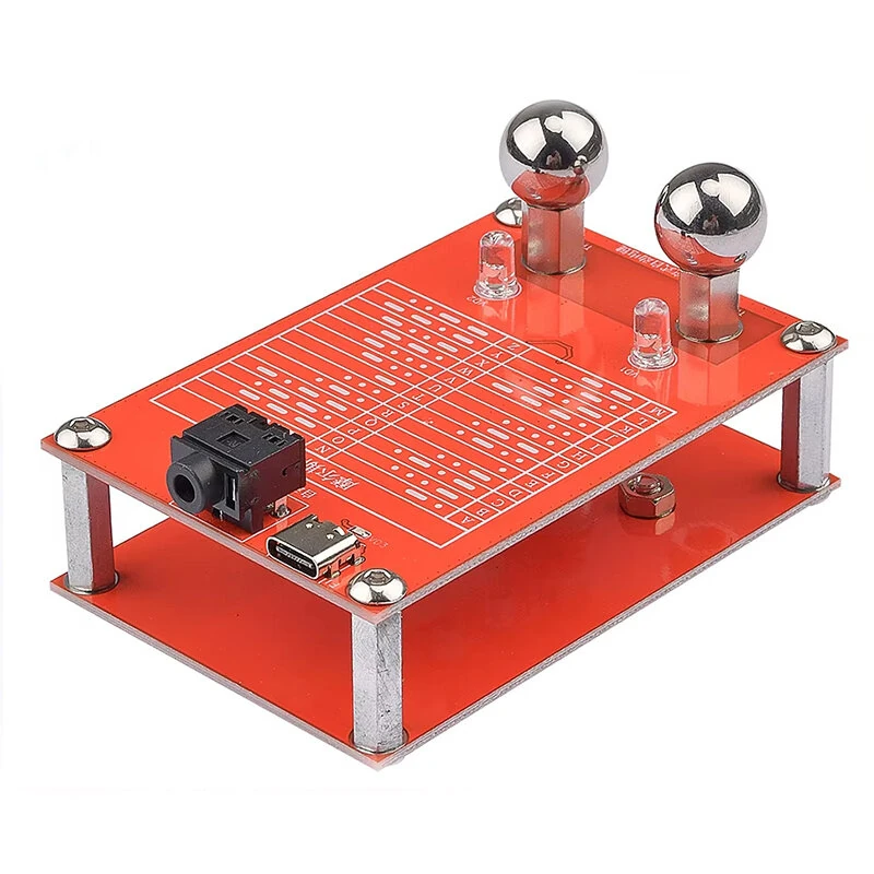 USB Type-C DC 5V CW Morse Telegraph Touch Sensitive Automatic Key Module Amateur Radio Morse — view 2