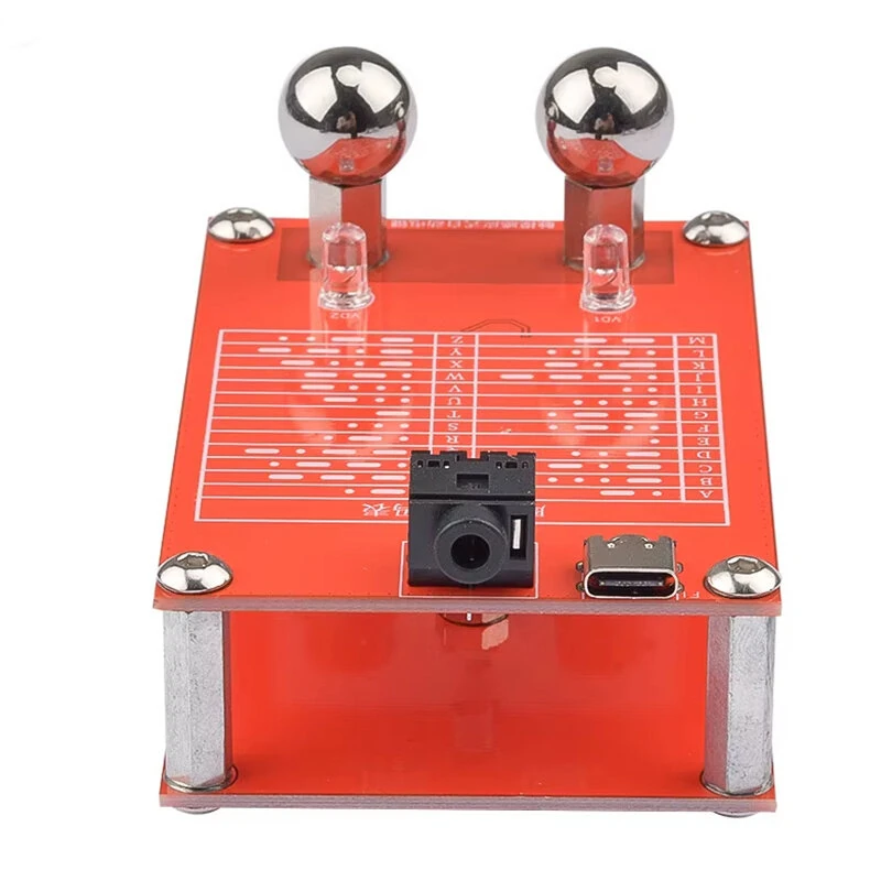 USB Type-C DC 5V CW Morse Telegraph Touch Sensitive Automatic Key Module Amateur Radio Morse — view 5