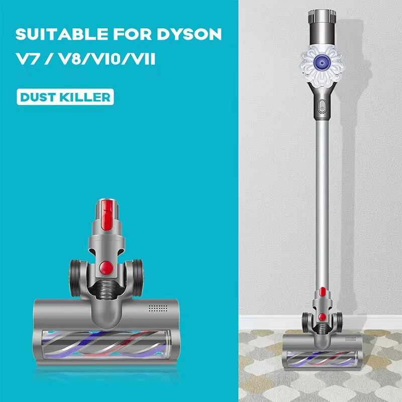Vacuum Cleaner Brush, Floor Cleaning Tool, Electric Turbine, Replacement Parts for Dyson V7, V8, V10, V11 — view 11
