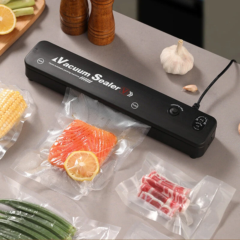 Vacuum Sealer Packaging Machine Food Sealer 220V Household Vacuum Sealer Packaging Machine Food Vacuum Sealer Machine — view 3