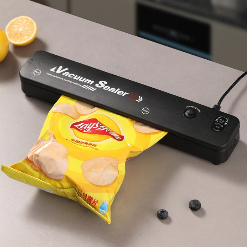 Vacuum Sealer Packaging Machine Food Sealer 220V Household Vacuum Sealer Packaging Machine Food Vacuum Sealer Machine — view 6