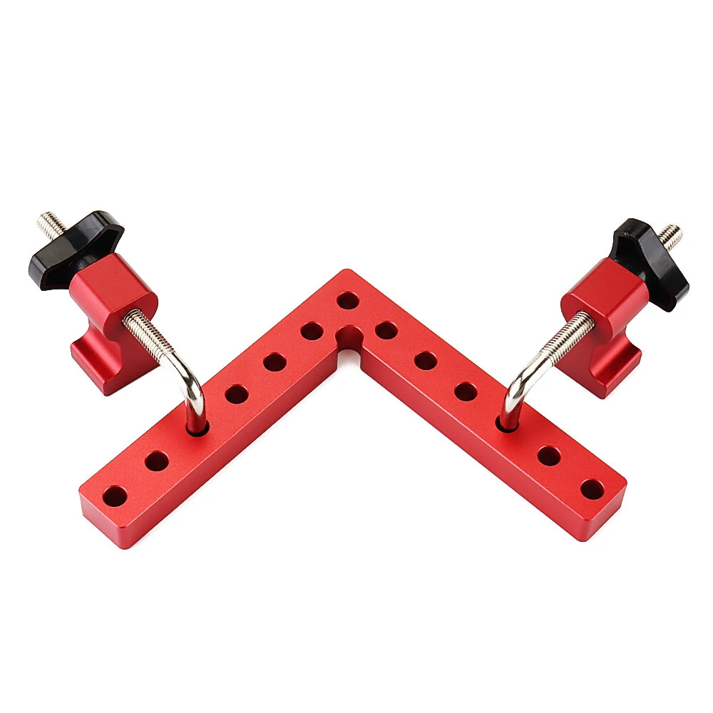 Veiko 2 Set Woodworking Precision Clamping Square L-Shaped Auxiliary Fixture Splicing Board Carpenter Square Ruler Woodworking Tool — view 4