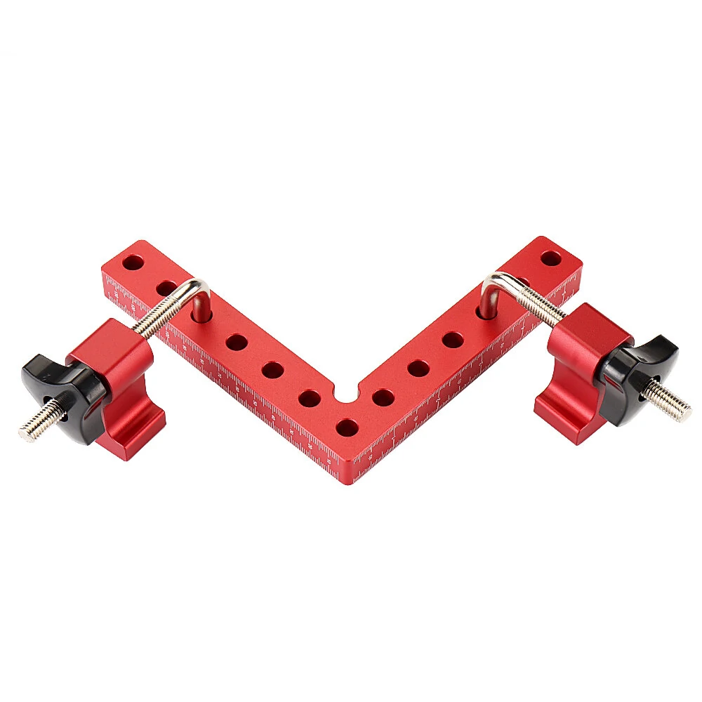 Veiko 2 Set Woodworking Precision Clamping Square L-Shaped Auxiliary Fixture Splicing Board Carpenter Square Ruler Woodworking Tool — view 5