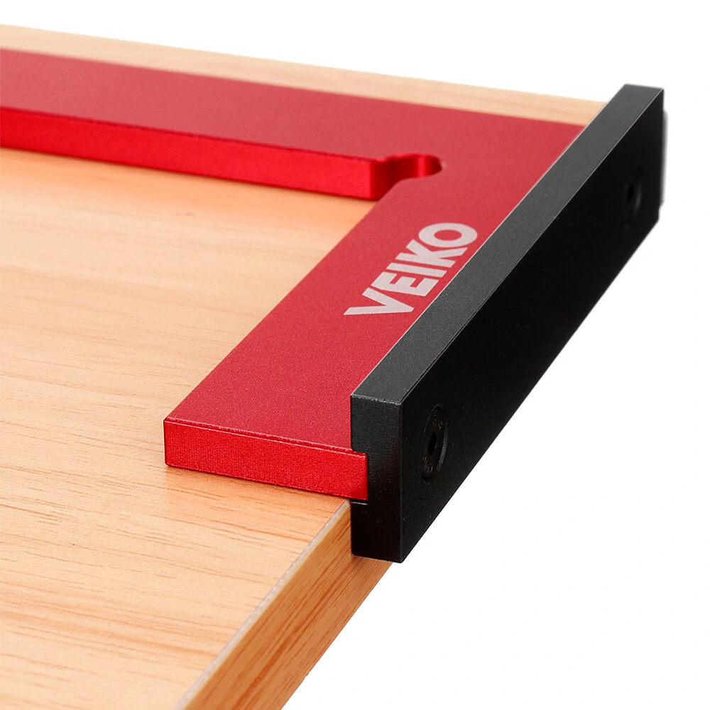 VEIKO Aluminum Alloy 150X100MM Square Ruler 90 Degree Right Angle Ruler With Solid Wide Base Check Tool Verticality Accurately — view 8