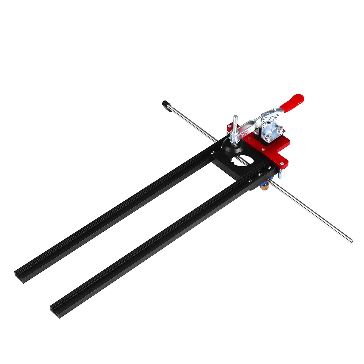 VEIKO Aluminum Alloy Drawer Slide Jig with Adjustable Clamp for Woodworking Cabinet Drawer Slide Install — view 3