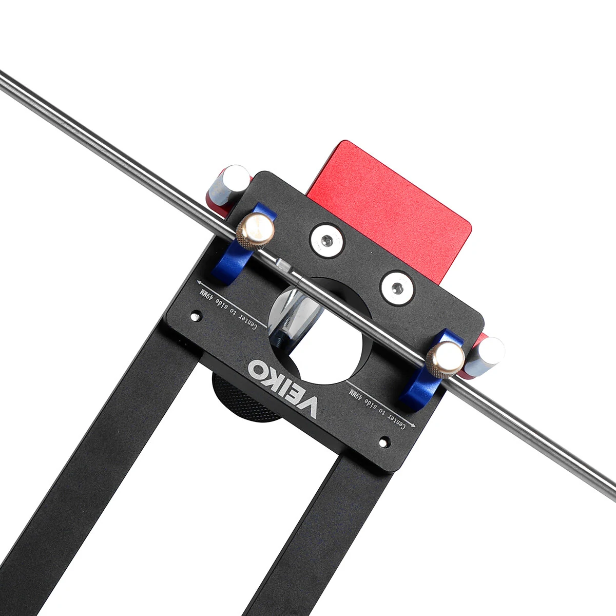 VEIKO Aluminum Alloy Drawer Slide Jig with Adjustable Clamp for Woodworking Cabinet Drawer Slide Install — view 8