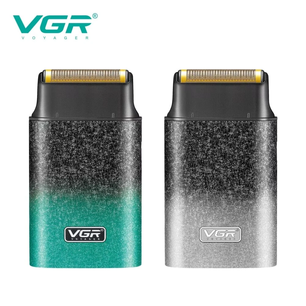 VGR V-326 Electric Foil Shaver IPX6 Waterproof 600mAh Rechargeable Portable Beard Trimmer for Home Travel — view 2