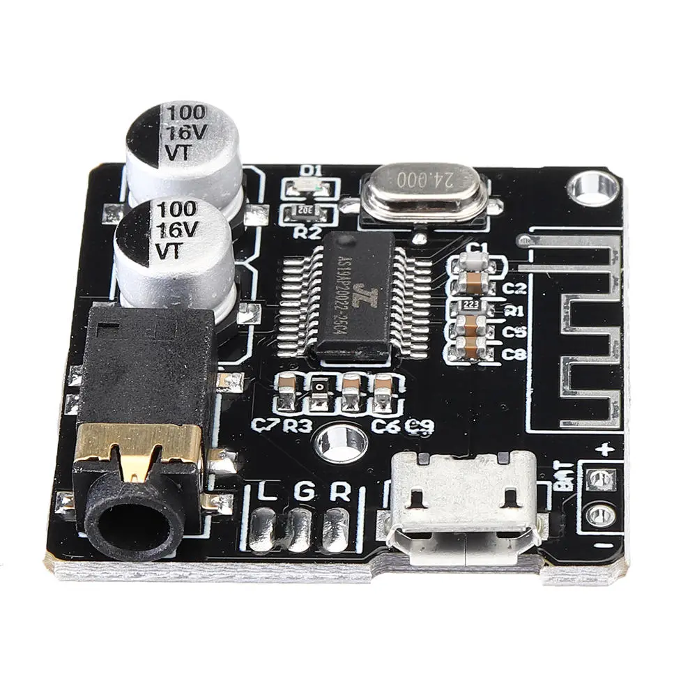 VHM-314 Bluetooth Audio Receiver Board Bluetooth 5.0 MP3 Lossless Decoder Board Wireless Stereo Music Module — view 4