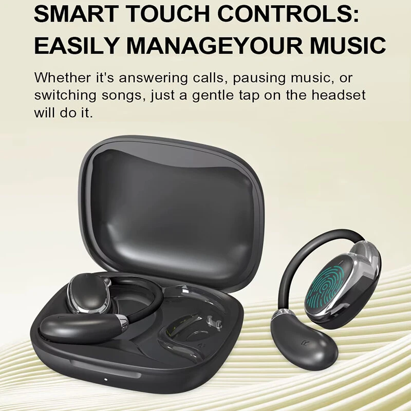 VIMAI V18 OWS Earbuds Wireless bluetooth 5.4 Earphone AAC Audio Directional Sound Transmission AI Noise Cancelling 30H Playback Low Game Latency Earhooks Sports Headphones — view 7