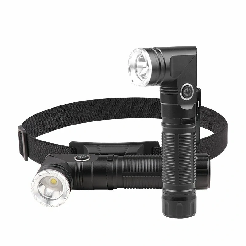 W373 XPG Super Bright LED Headlamp Type-C USB Rechargeable Portable Strong Outdoor Lighting Headlight L-shape Flashlight with Magnet — view 10