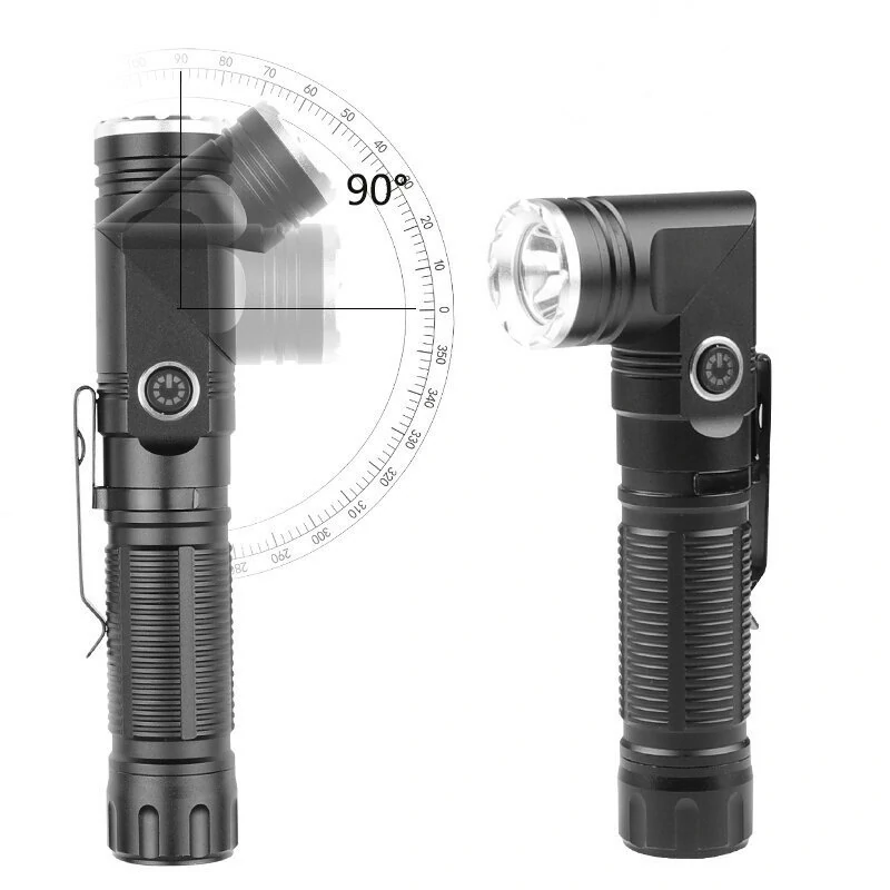 W373 XPG Super Bright LED Headlamp Type-C USB Rechargeable Portable Strong Outdoor Lighting Headlight L-shape Flashlight with Magnet — view 2