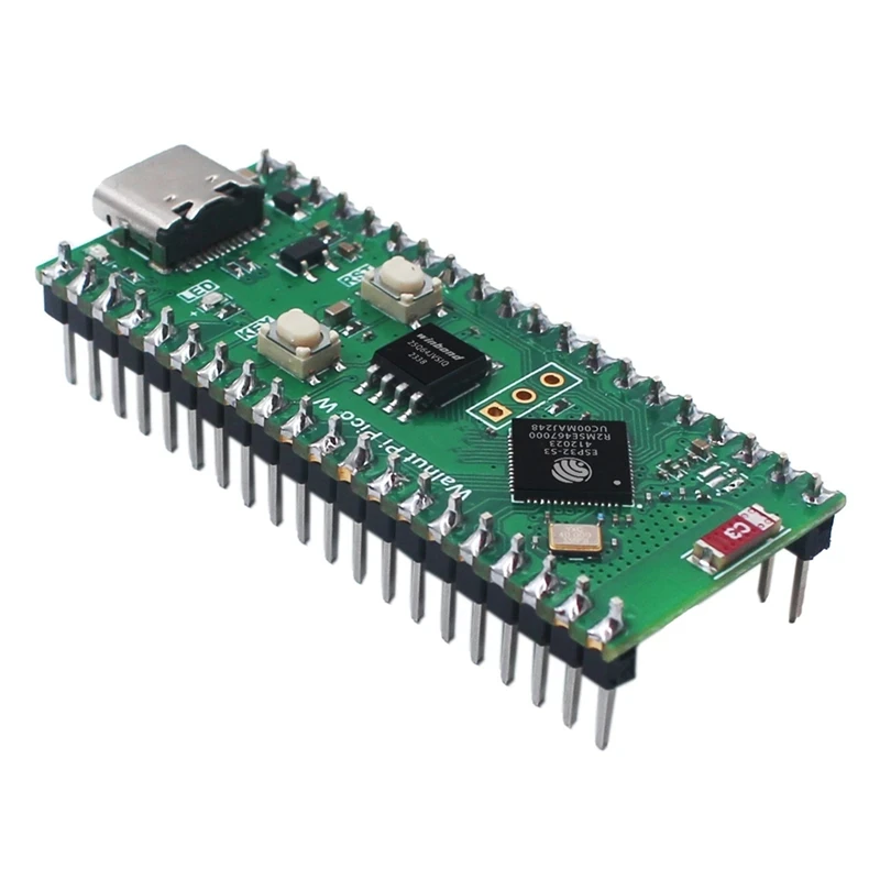WalnutPi PicoW ESP32-S3 Development Board Dual-Core up to 240MHz WiFi Bluetooth 5 MicroPython Type-C USB GPIO for IoT Projects Embedded Systems — WalnutPi