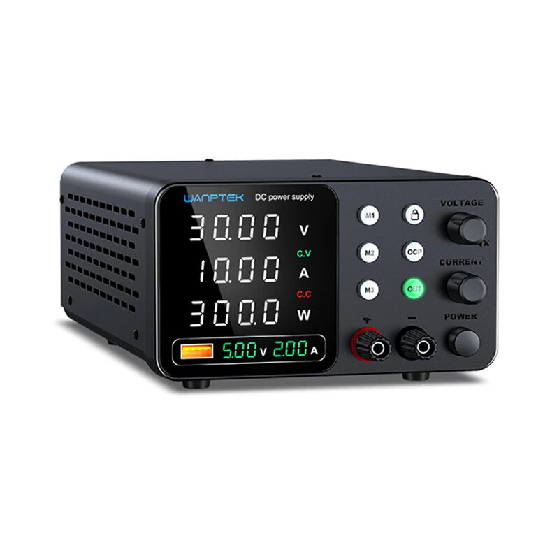 WANPTEK DC Power Supply TPS-C1203 TPS-C305 C605 C3010 0-160V 0-10A 360W 300W 150W Adjustable Regulated Power Supply USB Fast Charge Overcurrent Protection Digital Display — view 10