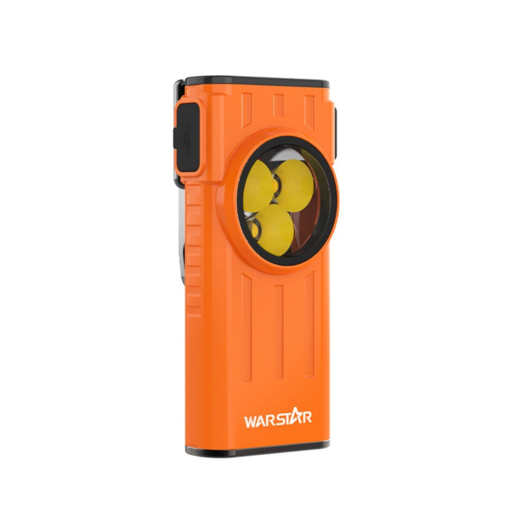 Warstar WT3 260LM EDC LED Keychain Flashlight With White Red Light Type-C Rechargeable Portable Mini Torch Work Light with Magnet for Camping Hiking and Emergency Use — view 4