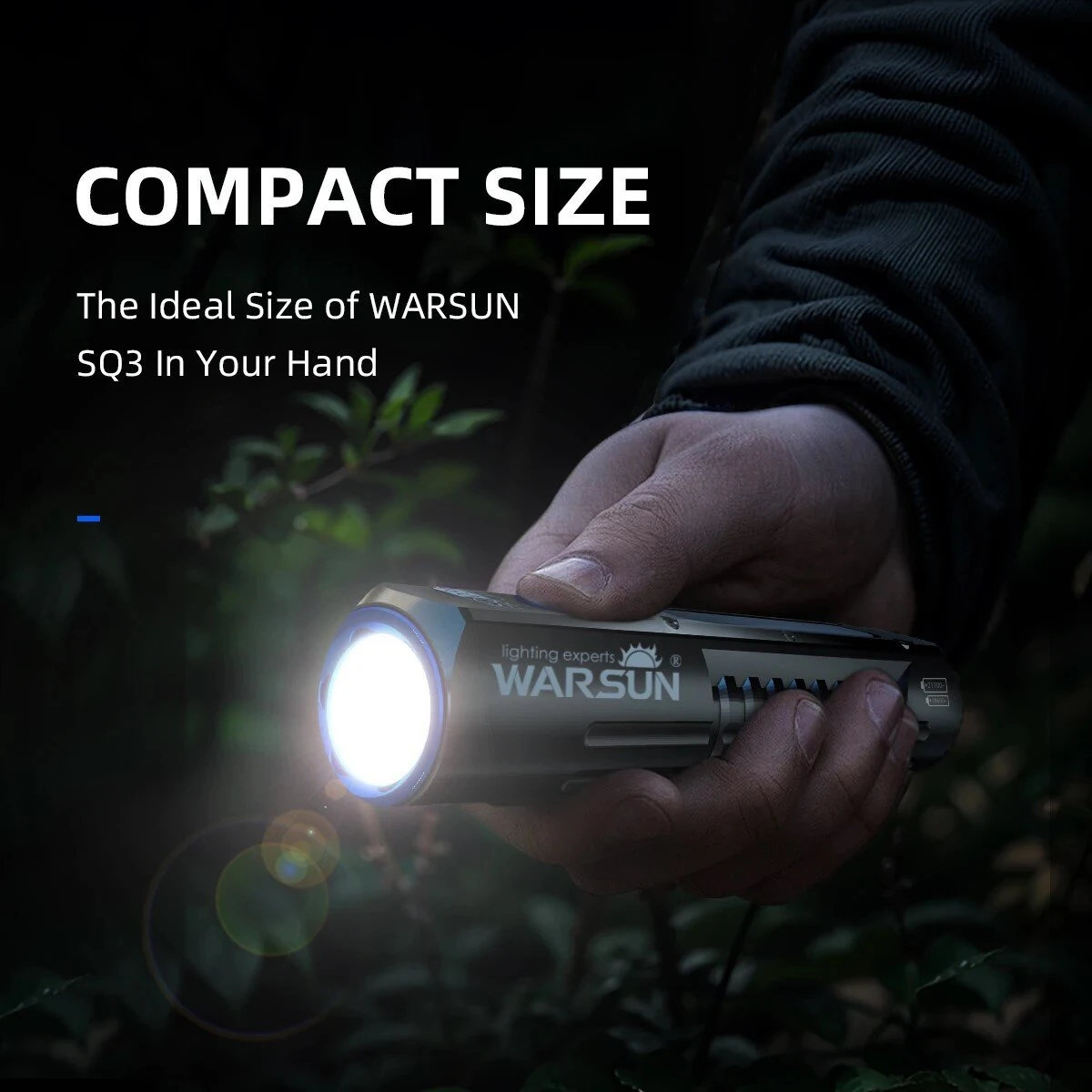 WARSUN Rechargeable Flashlight 1900 Lumens 4000 Mah Super Bright Magnet Flash Light Powerful Handheld LED Portable Waterproof Flashlight — view 7