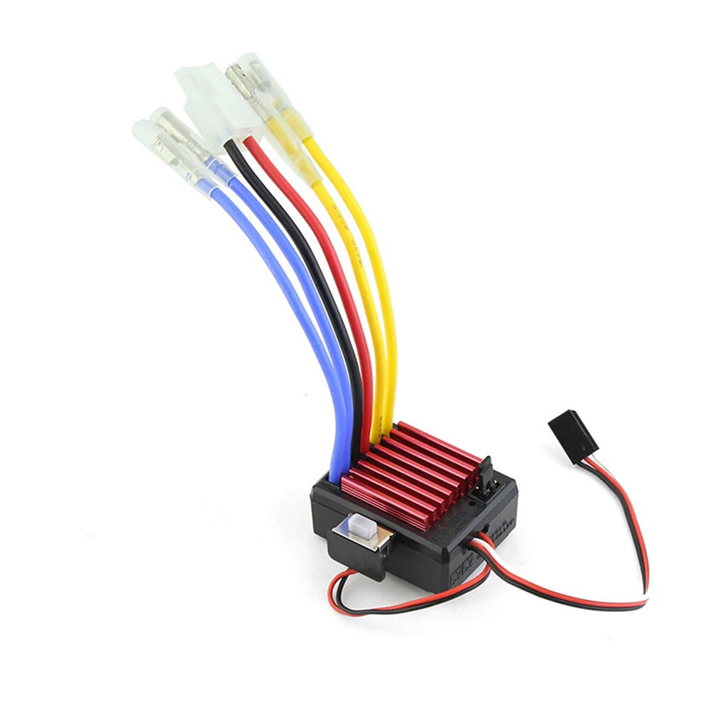 Waterproof Brushed ESC 60A/80A for 103BK 108BK RC Climbing Car and Boat Model ESC Tamiya Plug — view 3