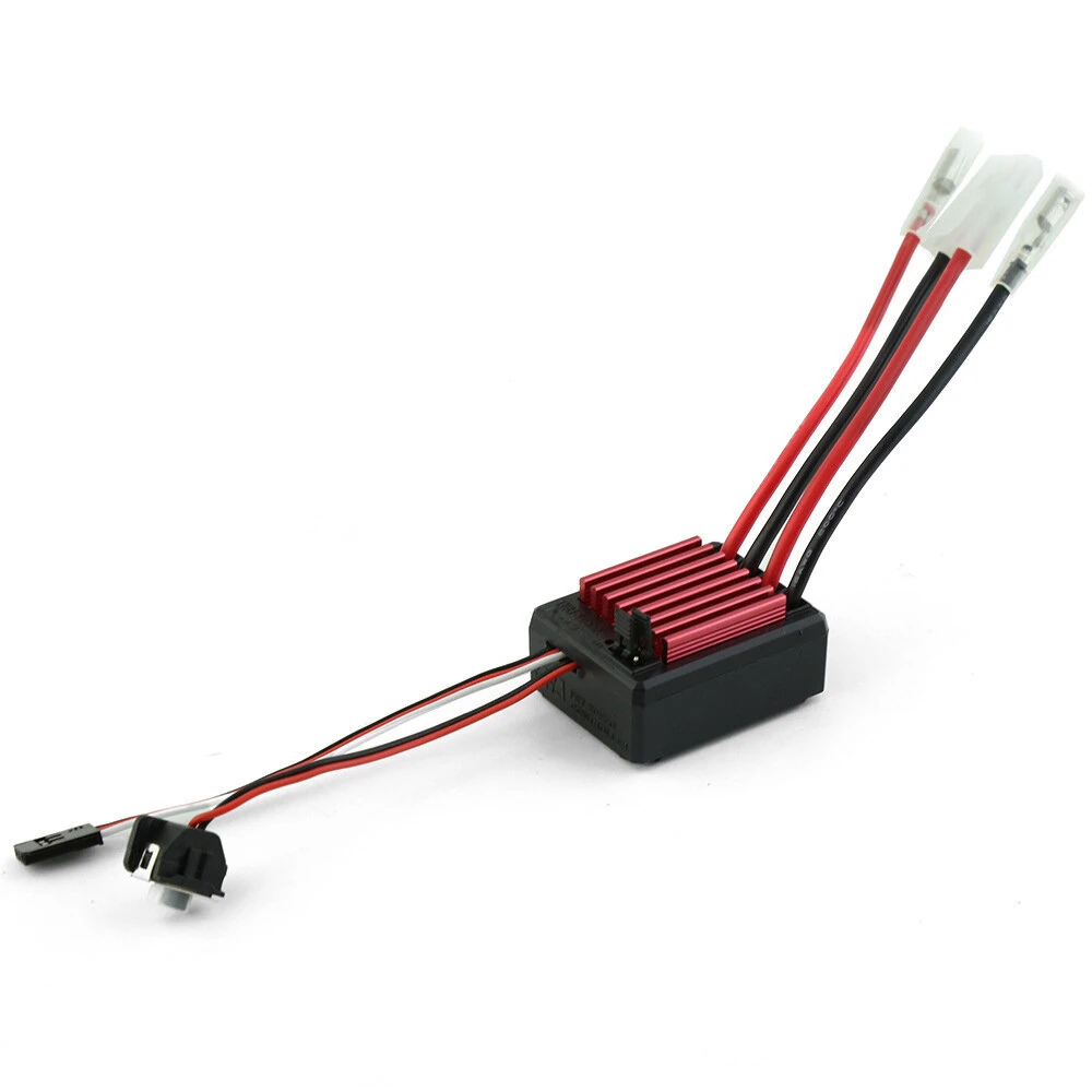 Waterproof Brushed ESC 60A/80A for 103BK 108BK RC Climbing Car and Boat Model ESC Tamiya Plug — view 4