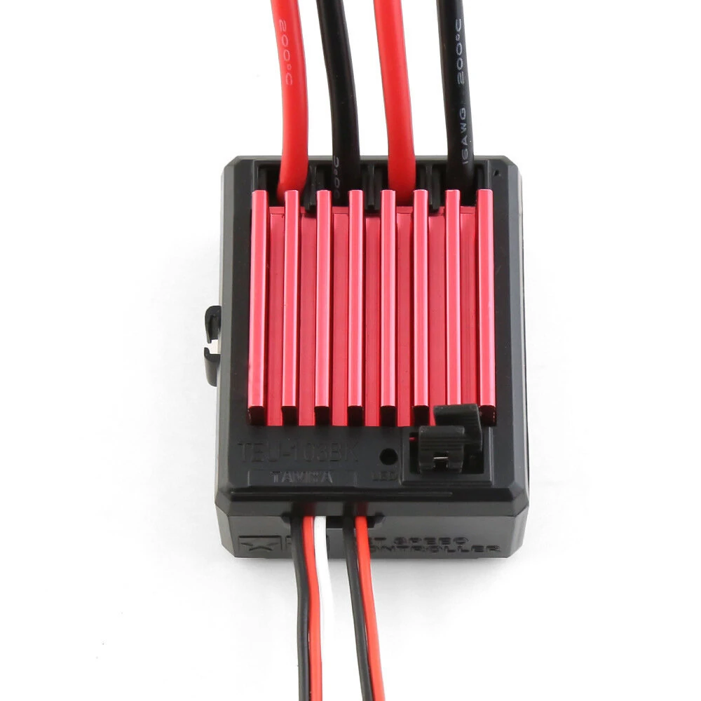 Waterproof Brushed ESC 60A/80A for 103BK 108BK RC Climbing Car and Boat Model ESC Tamiya Plug — view 6