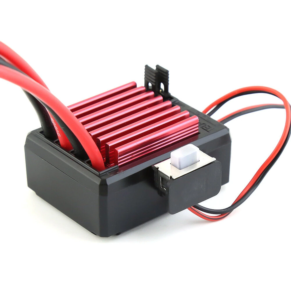 Waterproof Brushed ESC 60A/80A for 103BK 108BK RC Climbing Car and Boat Model ESC Tamiya Plug — view 8