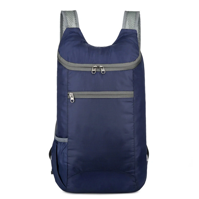 Waterproof Foldable Backpack Ultralight Outdoor Folding Bag Travel Daypack Bag Packable Sports Bag for Men Women — view 3