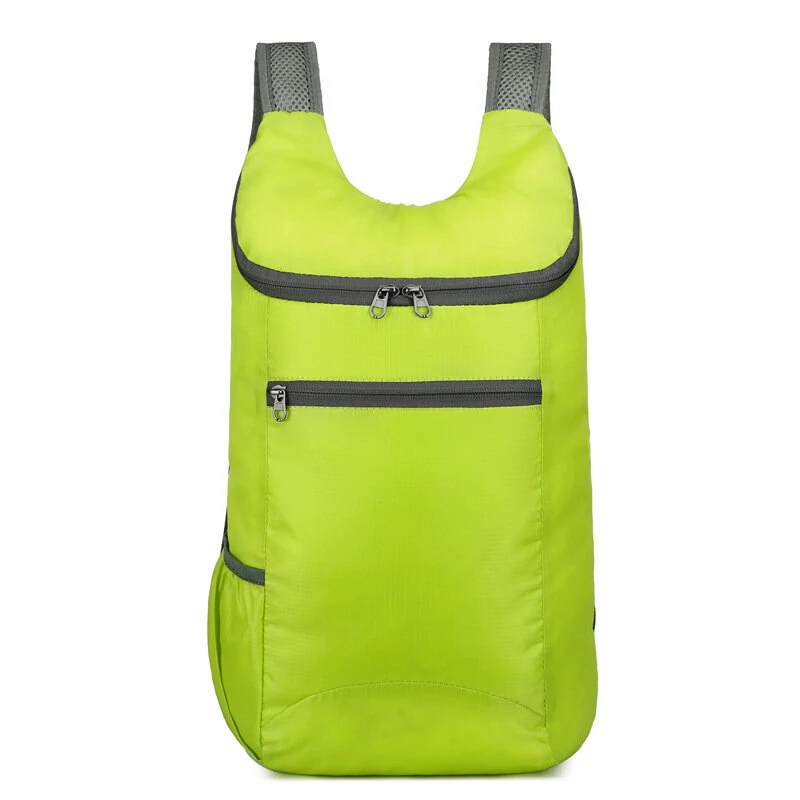 Waterproof Foldable Backpack Ultralight Outdoor Folding Bag Travel Daypack Bag Packable Sports Bag for Men Women — view 5