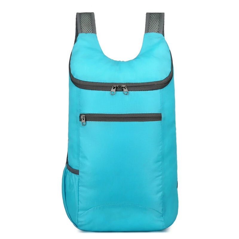 Waterproof Foldable Backpack Ultralight Outdoor Folding Bag Travel Daypack Bag Packable Sports Bag for Men Women — view 6