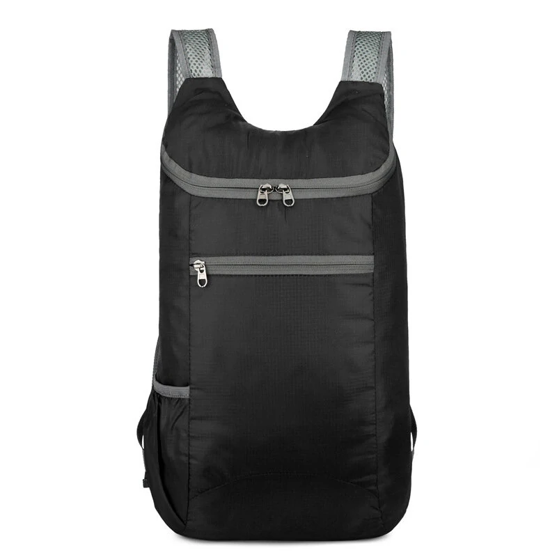 Waterproof Foldable Backpack Ultralight Outdoor Folding Bag Travel Daypack Bag Packable Sports Bag for Men Women — view 7