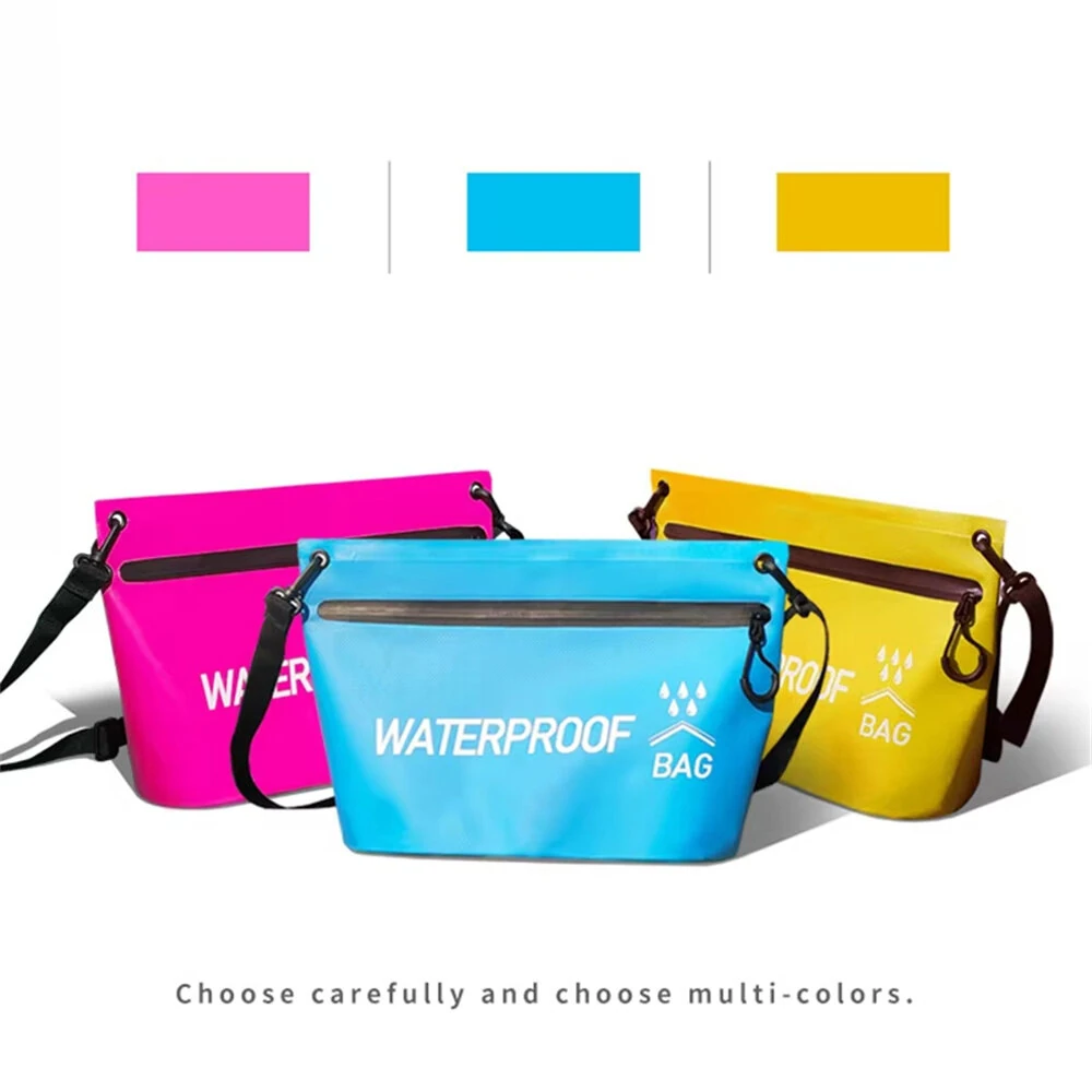 WaveRite Swimming Crossbody Bag Dry Bag Cosmetic Storage Handbag Pool Outdoor Waterproof Shoulder Portable Drifting Beach Flap Bag — view 10