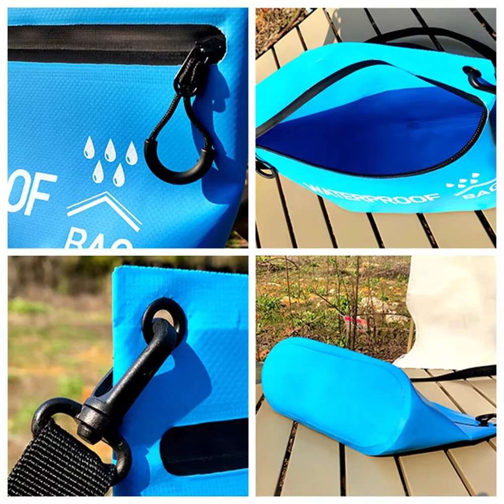 WaveRite Swimming Crossbody Bag Dry Bag Cosmetic Storage Handbag Pool Outdoor Waterproof Shoulder Portable Drifting Beach Flap Bag — view 9