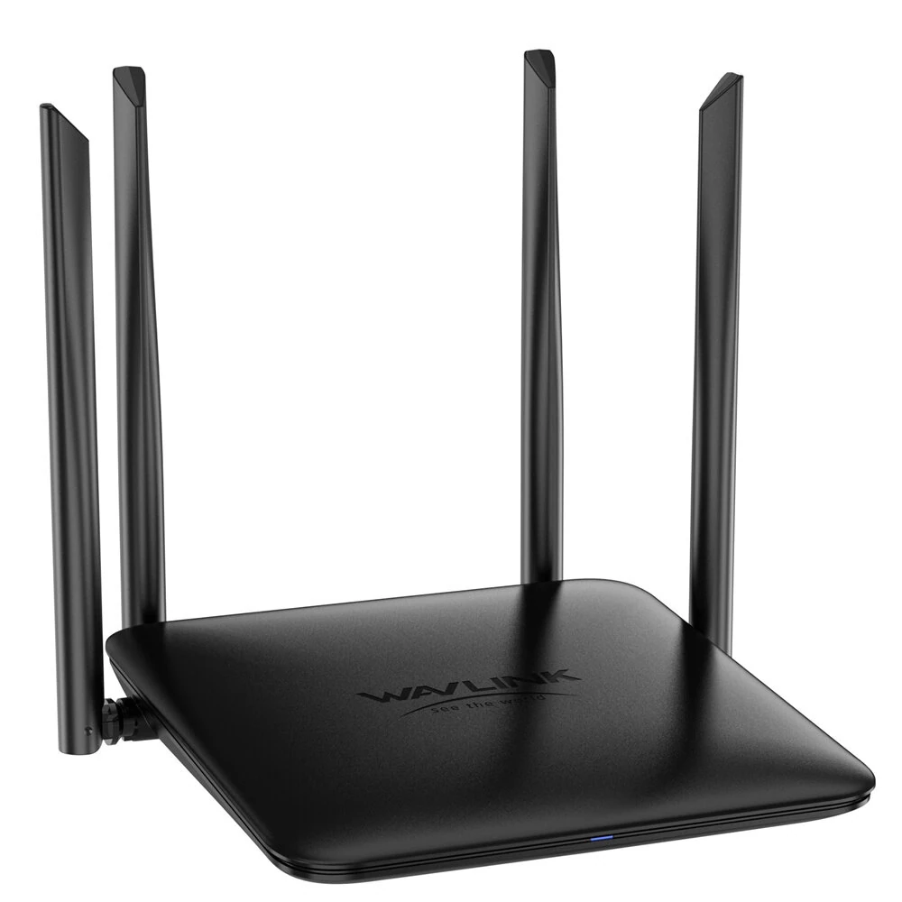 WAVLINK AC1200 Dual Band WiFi Router with 4x5dBi Antennas Gigabit Ports 1200M High Speed for Home Gaming — view 4