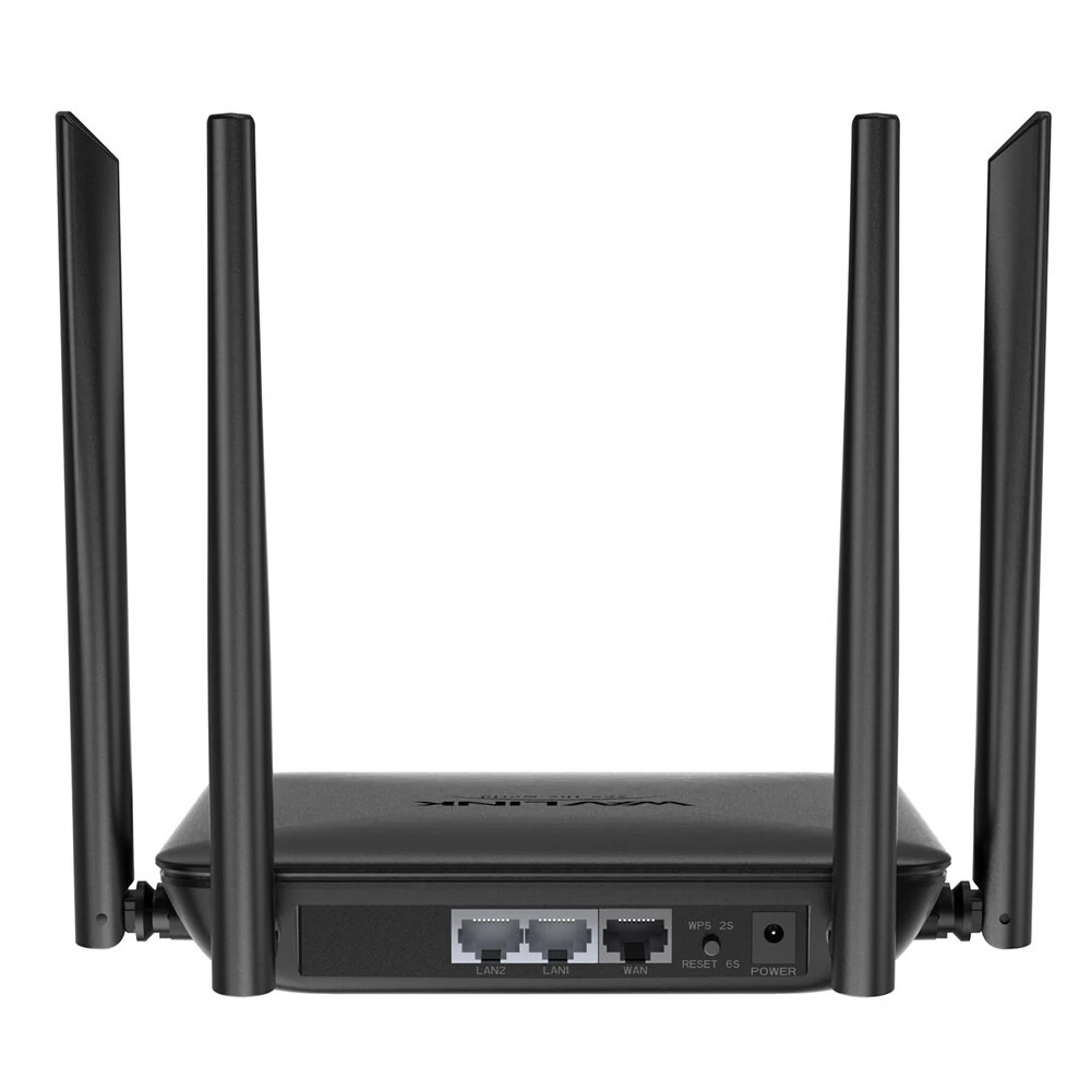 WAVLINK AC1200 Dual Band WiFi Router with 4x5dBi Antennas Gigabit Ports 1200M High Speed for Home Gaming — view 5