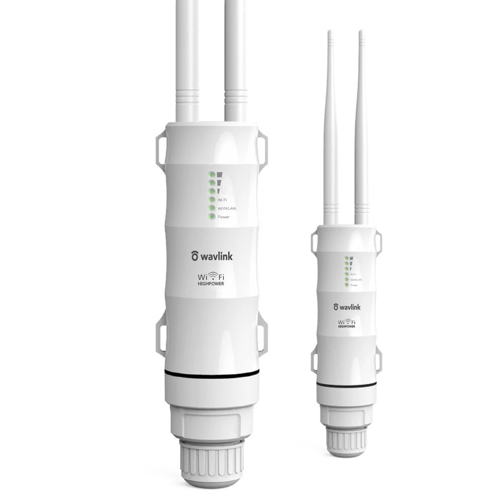 Wavlink AC600 High Power Outdoors WiFi Repeater Router AP Dual Dand 2.4G 5G  Waterproof POE Long Range Extender Antenna — view 2