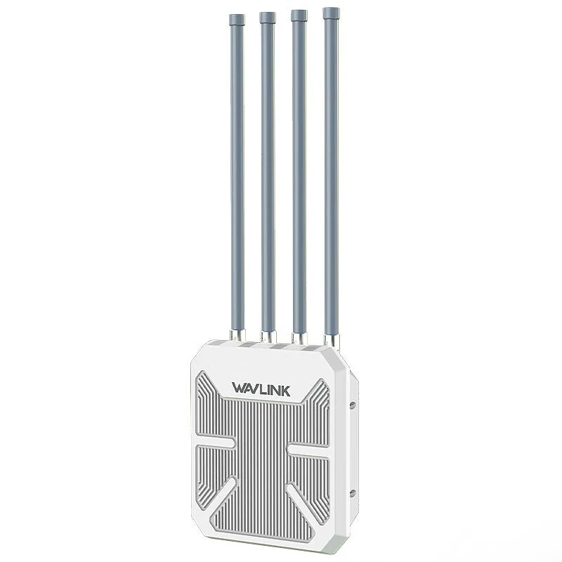 Wavlink AERIAL HD6 WiFi6 Outdoor Router AX1800 Long Range Weaterproof Wireless WIFI Extender/AP/Repeater Dual Band 2.4G&5Ghz Booster with 4 Antennas — view 6