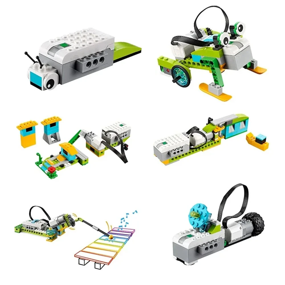 WeDo 2.0 Educational Functions Building Blocks Set 280PCS Scratch 3.0 Bluetooth Connection STEM Toy Learning Bricks — view 4