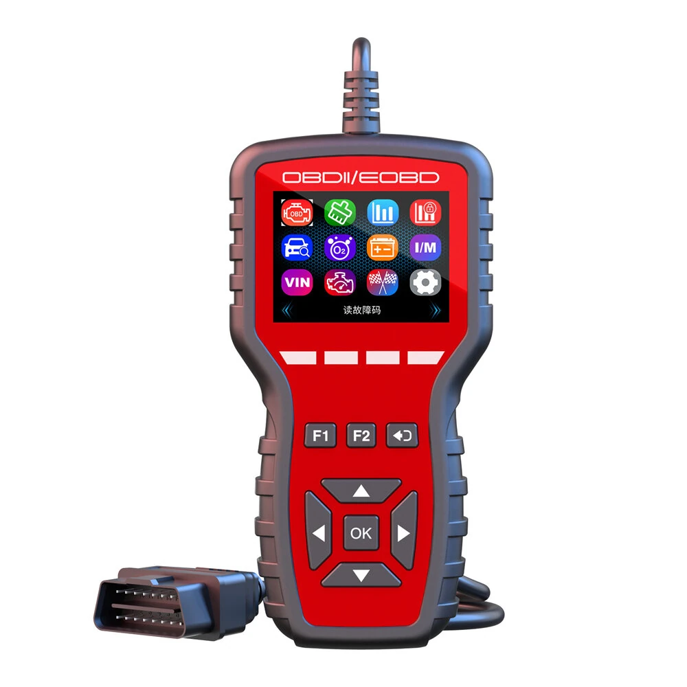 Weiying K2 OBD2 Scanner Engine Code Reader OBDII EOBD Color LCD 12 Languages Battery Voltage Test Car Diagnostic Tool — view 11