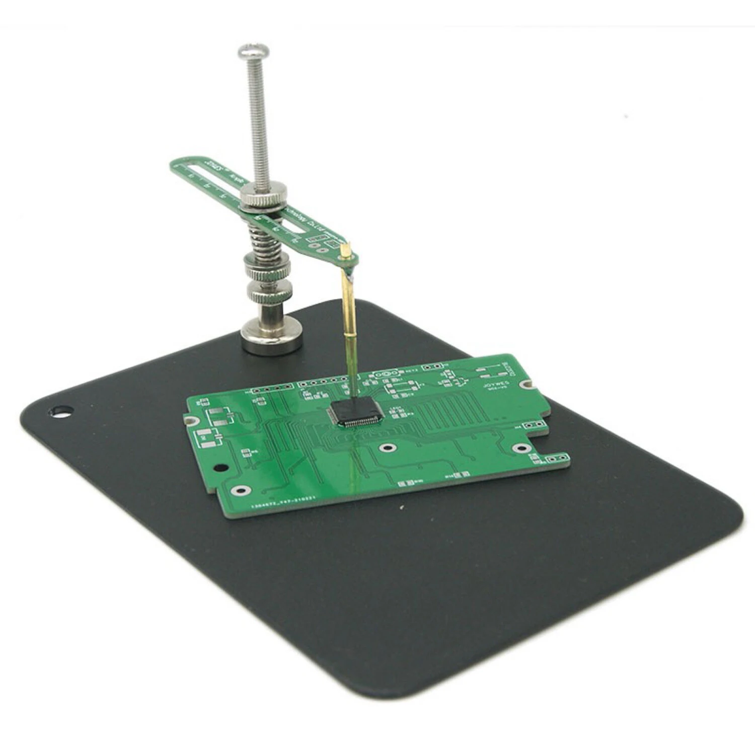 Welding Fixed Test Probe Pressure Needle Burning Tool Kit for Components IC Chip Module CPU Circuit Board PCB Electronic Production — view 2