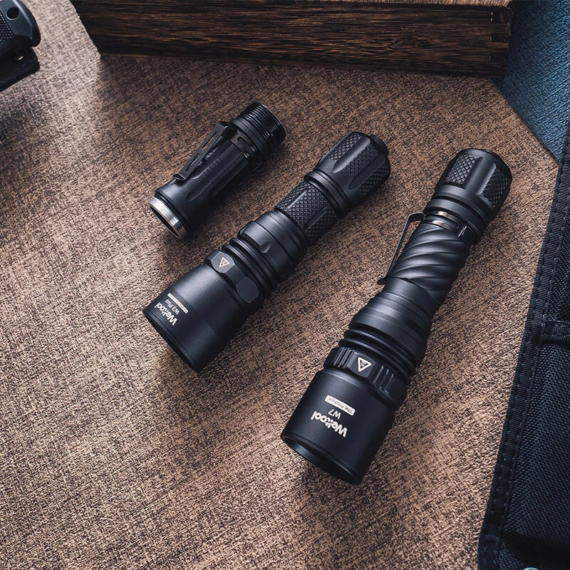 Weltool BB9 Flashlight Short Body 22500 Battery Compatible Lightweight Conversion Kit for Weltool W3Pro T8Plus W3Plus W7 — view 4