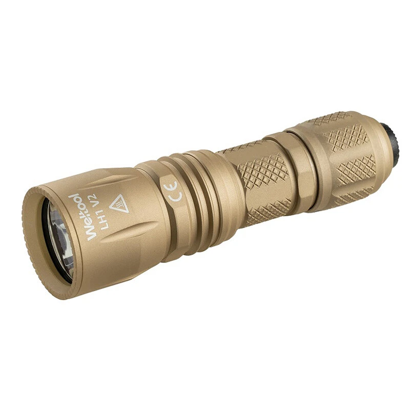 Weltool T16A 686 Lumens 598m Beam Tactical Flashlight 89000 Candela  IP67 18350 USB C Rechargeable High Lumen LED Torch — Weltool