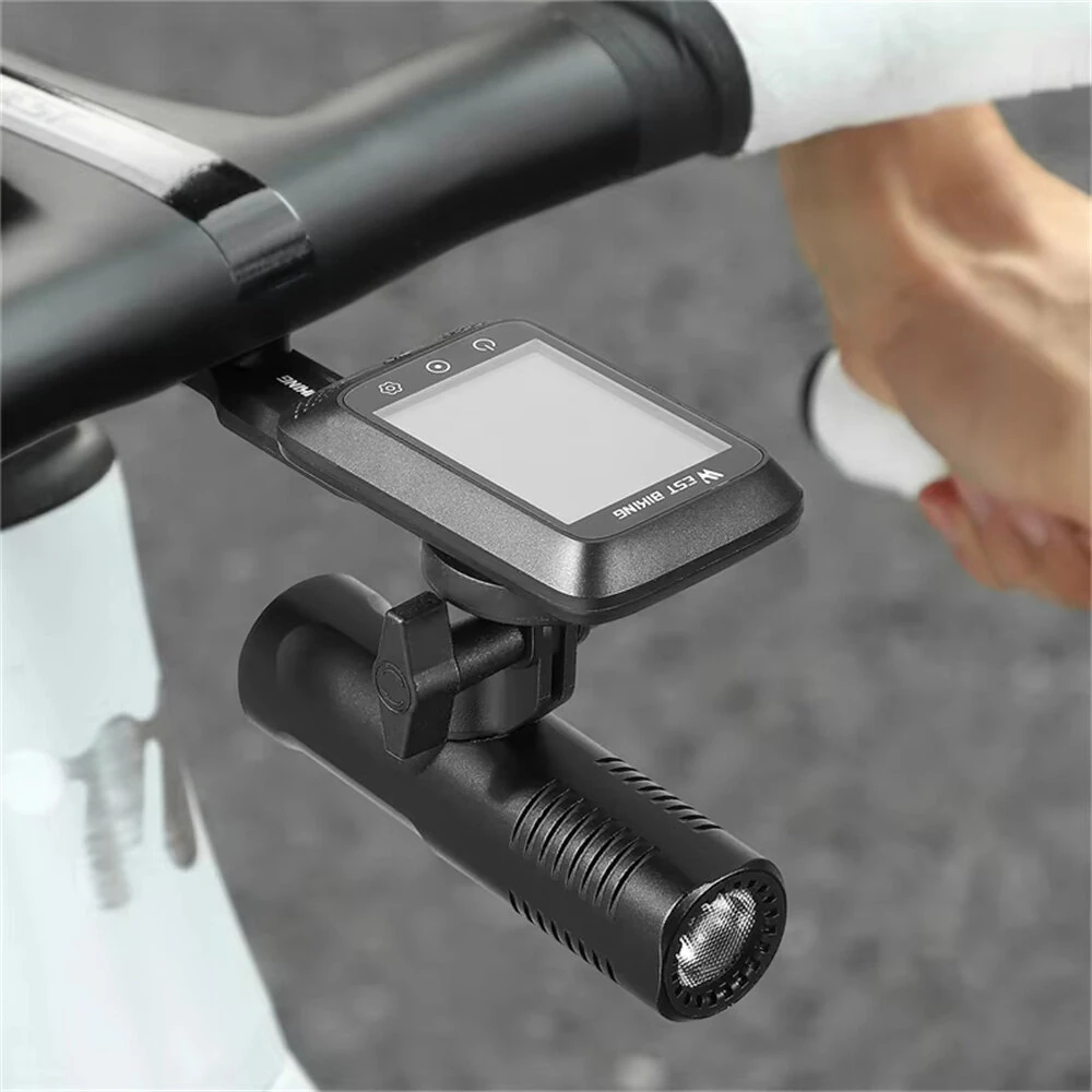 WEST BIKING 1000LM Bicycle Headlight 8 Lighting Modes Aluminium 4500mAh Power Bank Type-C Rechargeable Waterproof Flashlight for MTB Road Cycling — view 8