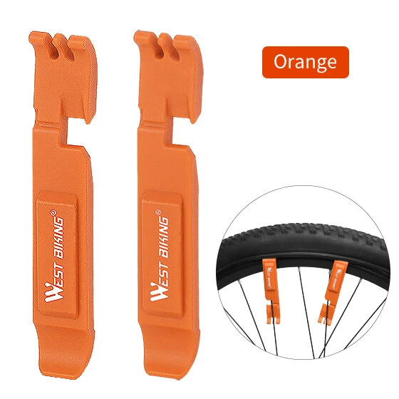 WEST BIKING Bicycle Chain Deflation Tire Pry Bar High Hardness Lightweight Multifunctional Bike Removal Repair Tool — view 9