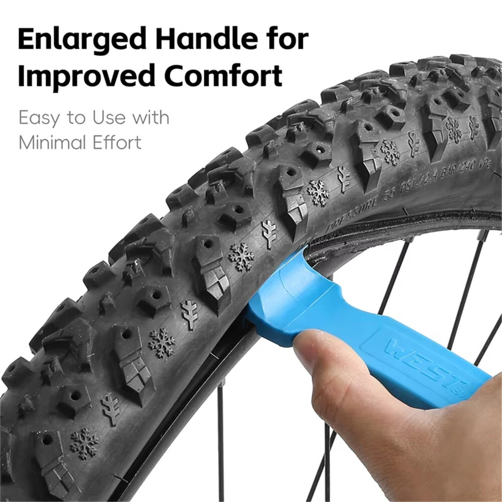 WEST BIKING Bicycle Tyre Lever Multifunction Tire Remover Tools Cycling Double-Head Repair Tire Lever MTB Road Bike Accessories — view 6