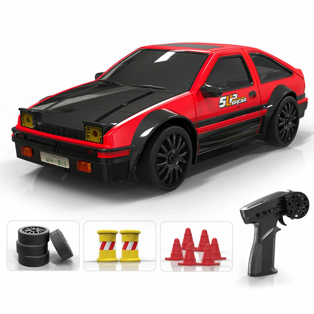 WH S811 1/24 2.4G 4WD Drift RC Car On-Road Vehicles RTR Model — view 3