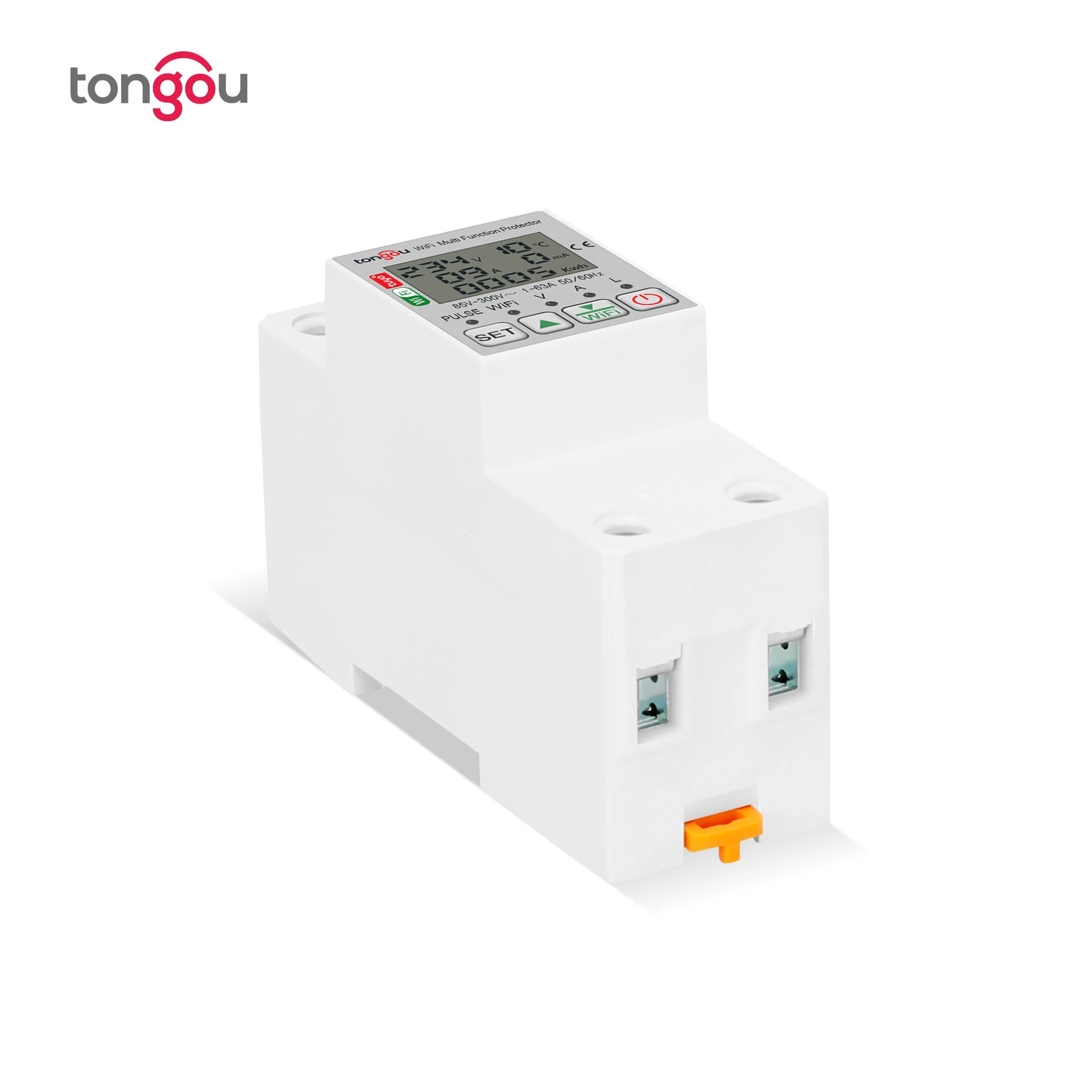 WiFi Smart Electric Meter for Home Use Enabled Remote Control Real-Time Display Adjustable Over and Under-voltage Protection Over-current and Leakage Protection Energy Efficient — view 6