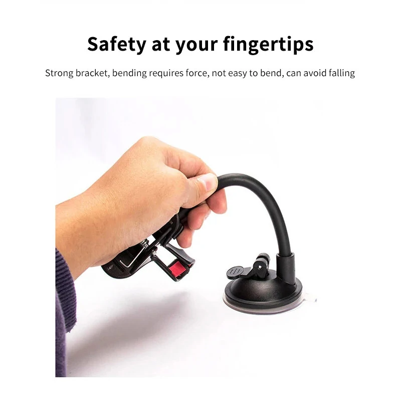Windshield Car Mobile Phone Holder Splint Suction Cup Lazy Hose Bracket In Car Phone Holder Cell Phone Accessories Phone Stand Holder — view 6