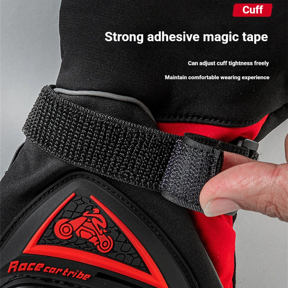 Winter Motorcycle Gloves Waterproof Touchscreen Thermal Protection Anti-Slip Riding Skiing Gloves — view 8