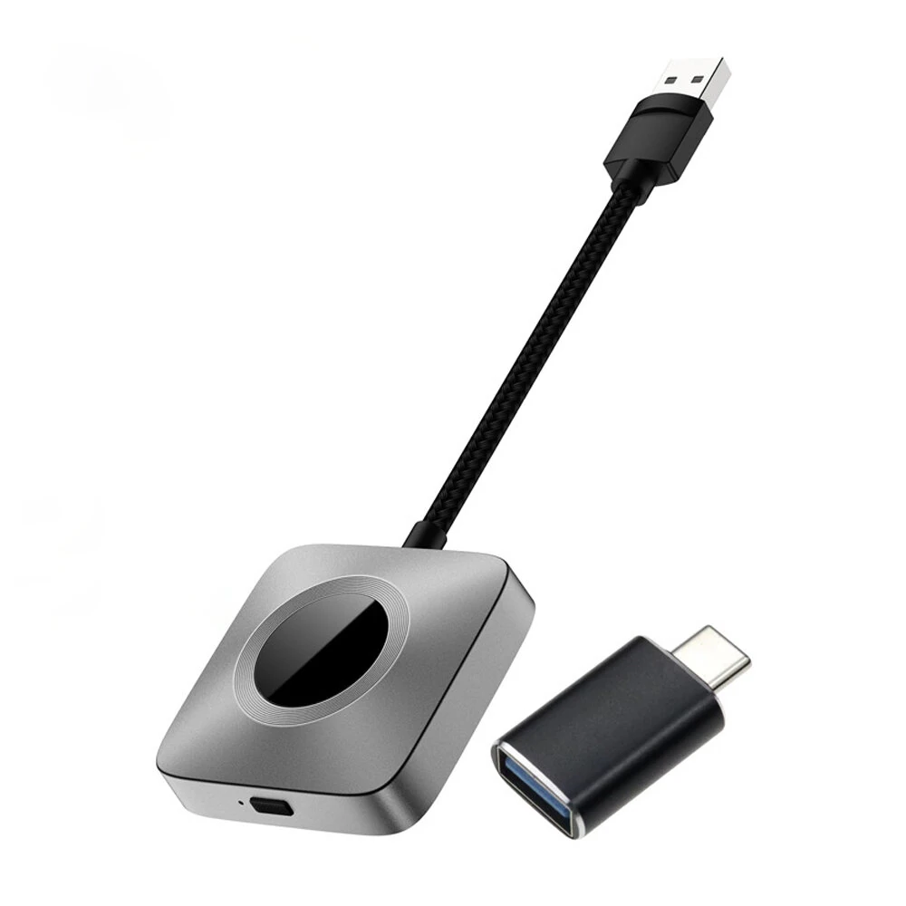 Wired To Wireless Carplay Box Apple Carplay Android Auto Car Machine Interconnection Car Screen Projection — view 2