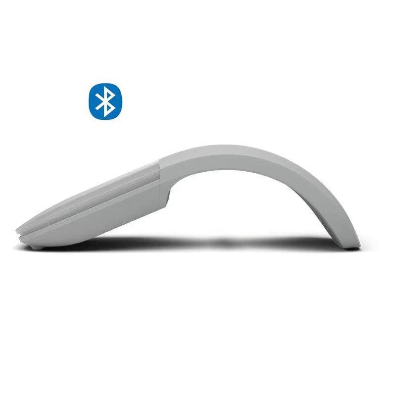 Wireless bluetooth 4.0 Foldable Mouse Ergonomic Arc Touch Computer Mouse Silent Folding PC Mice — view 4