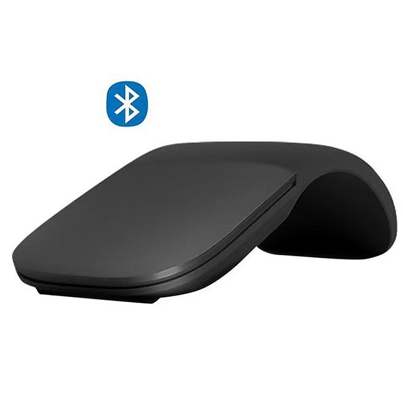 Wireless bluetooth 4.0 Foldable Mouse Ergonomic Arc Touch Computer Mouse Silent Folding PC Mice — view 5